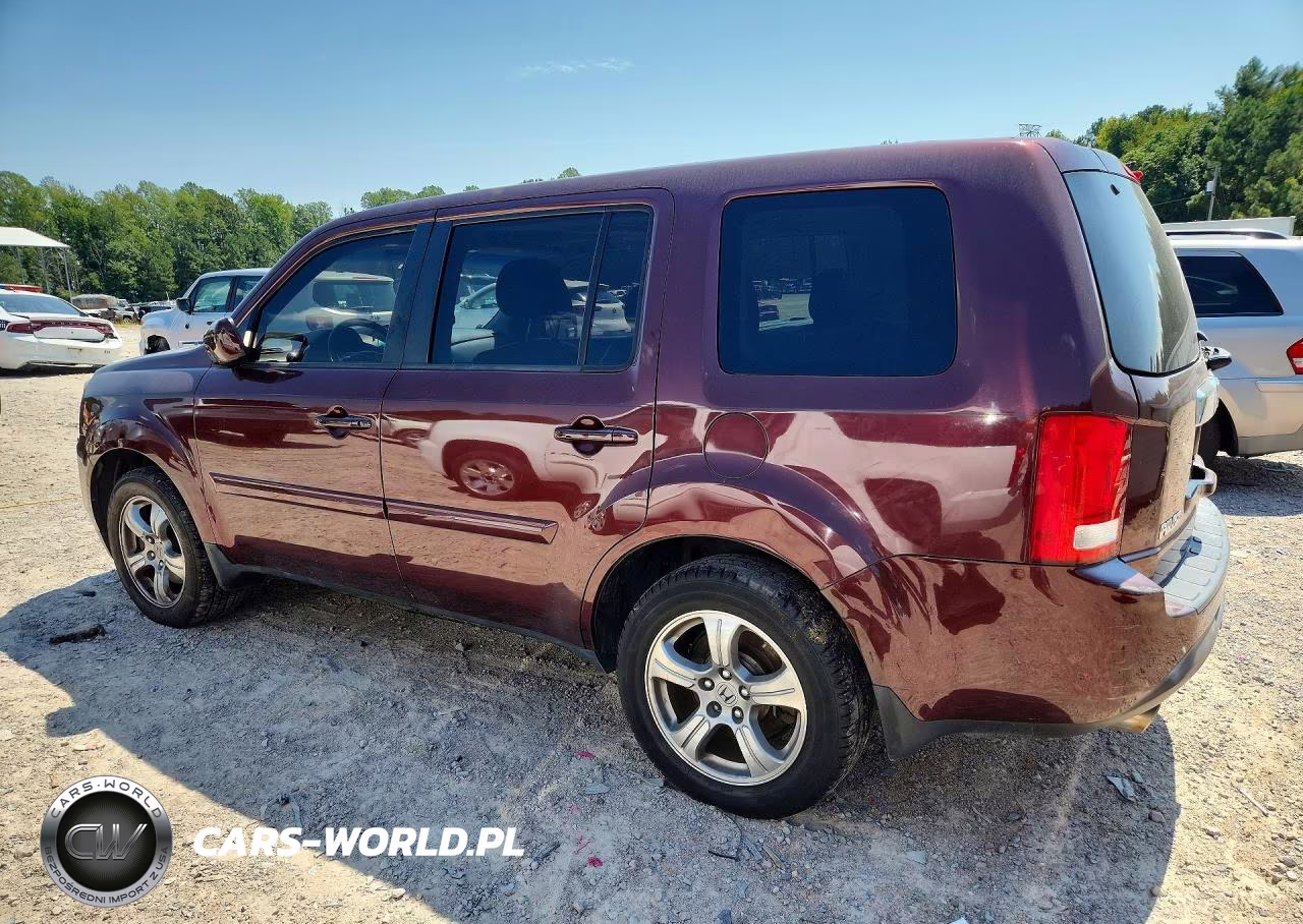 2013 Honda Pilot Ex-L VIN:5FNYF4H69DB055359 - 2