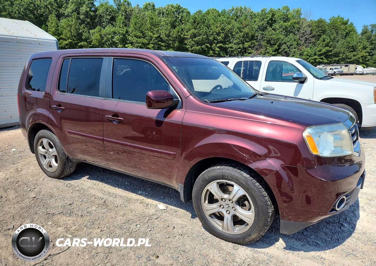 2013 Honda Pilot Ex-L VIN:5FNYF4H69DB055359 - 4