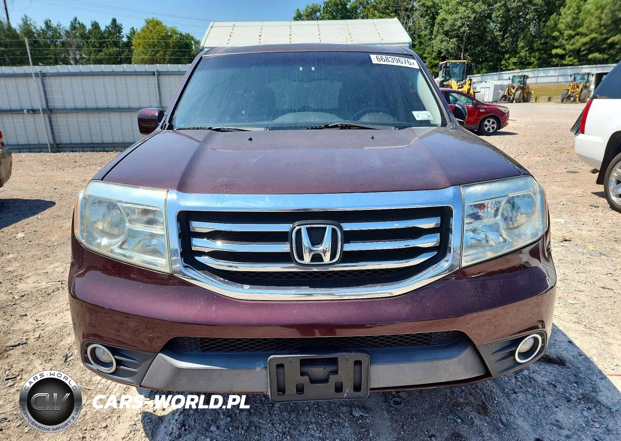 2013 Honda Pilot Ex-L VIN:5FNYF4H69DB055359 - 5