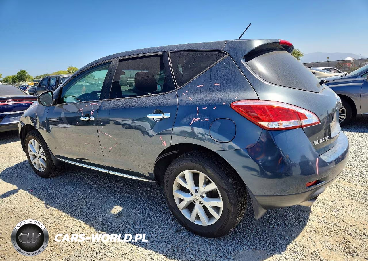 2012 Nissan Murano S VIN:JN8AZ1MU0CW105527 - 2