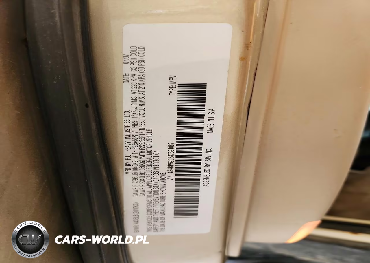 2008 Subaru Outback 2.5I Limited VIN:4S4BP62C587324087 - 13