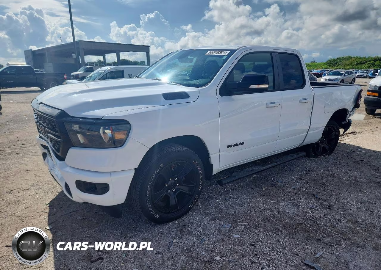2022 Ram 1500 Big Horn-Lone Star VIN:1C6RREBT0NN382520 - 1