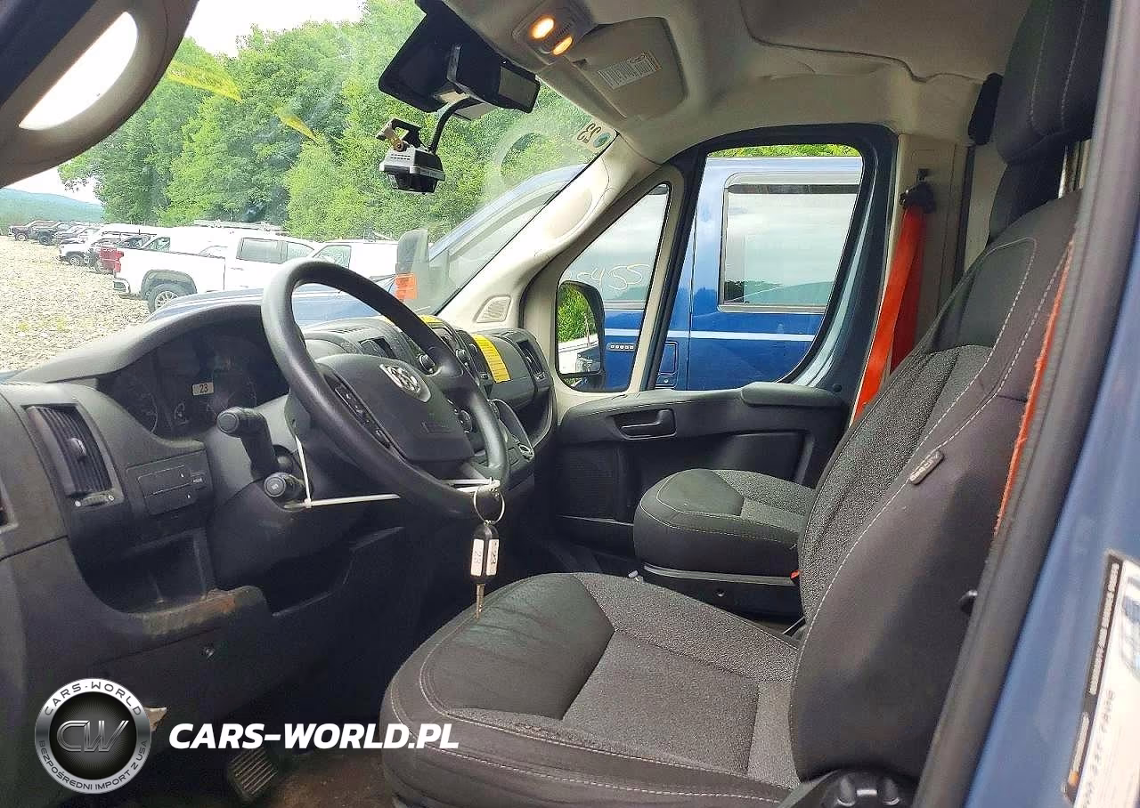 2021 Ram Promaster 3500 Delivery Van VIN:3C6MRVJG8ME536117 - 7