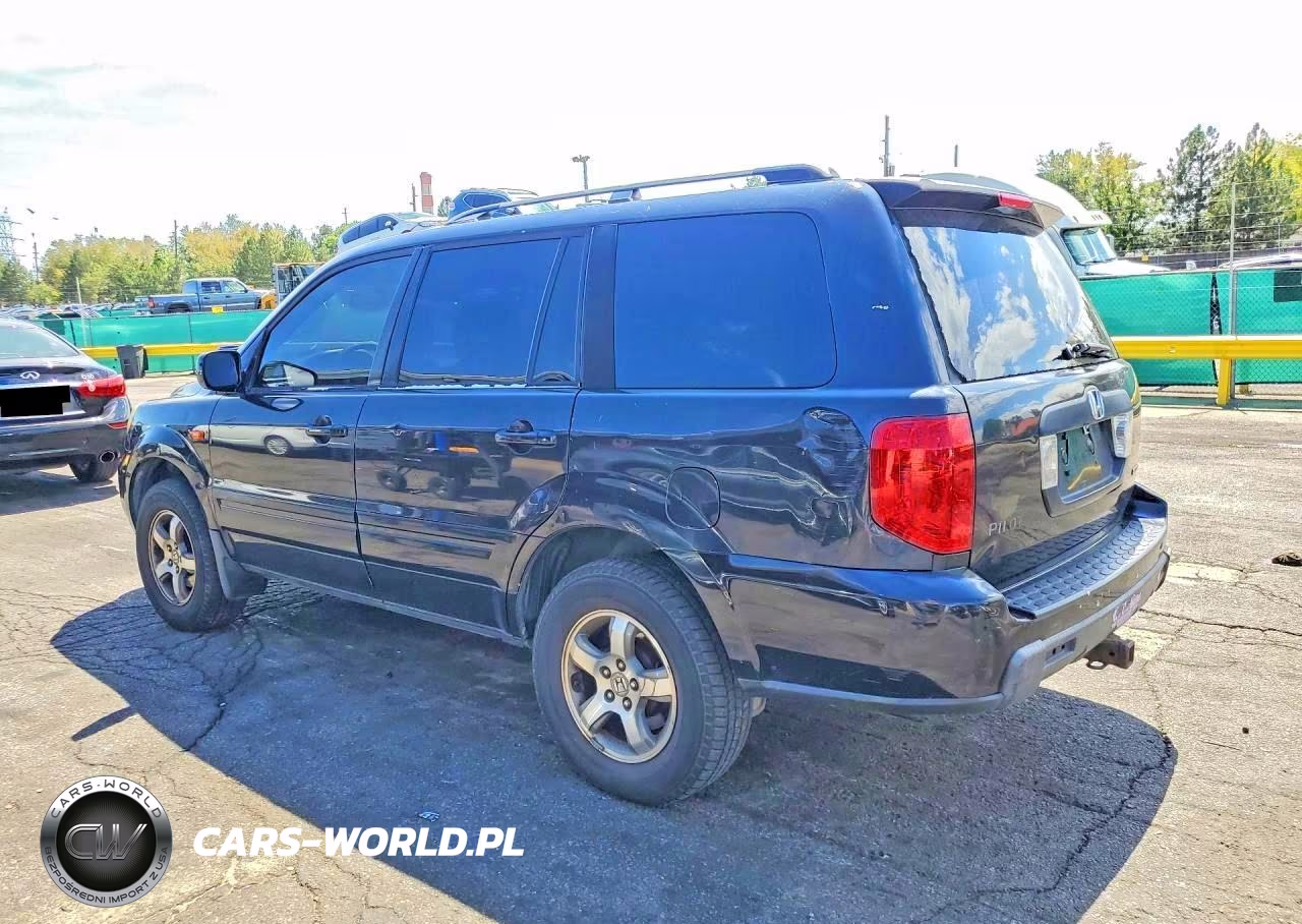 2006 Honda Pilot Ex VIN:2HKYF18446H531969 - 2