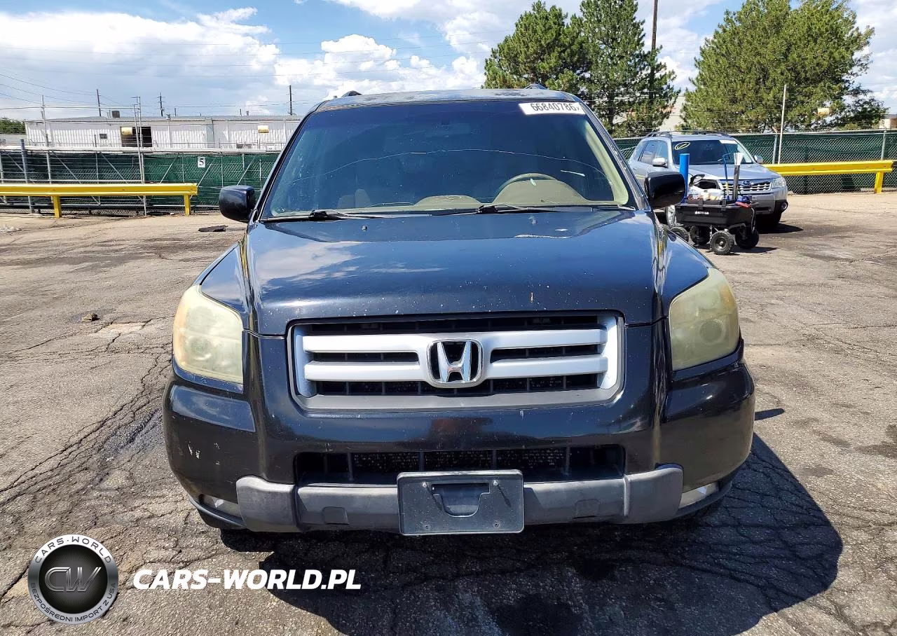 2006 Honda Pilot Ex VIN:2HKYF18446H531969 - 5
