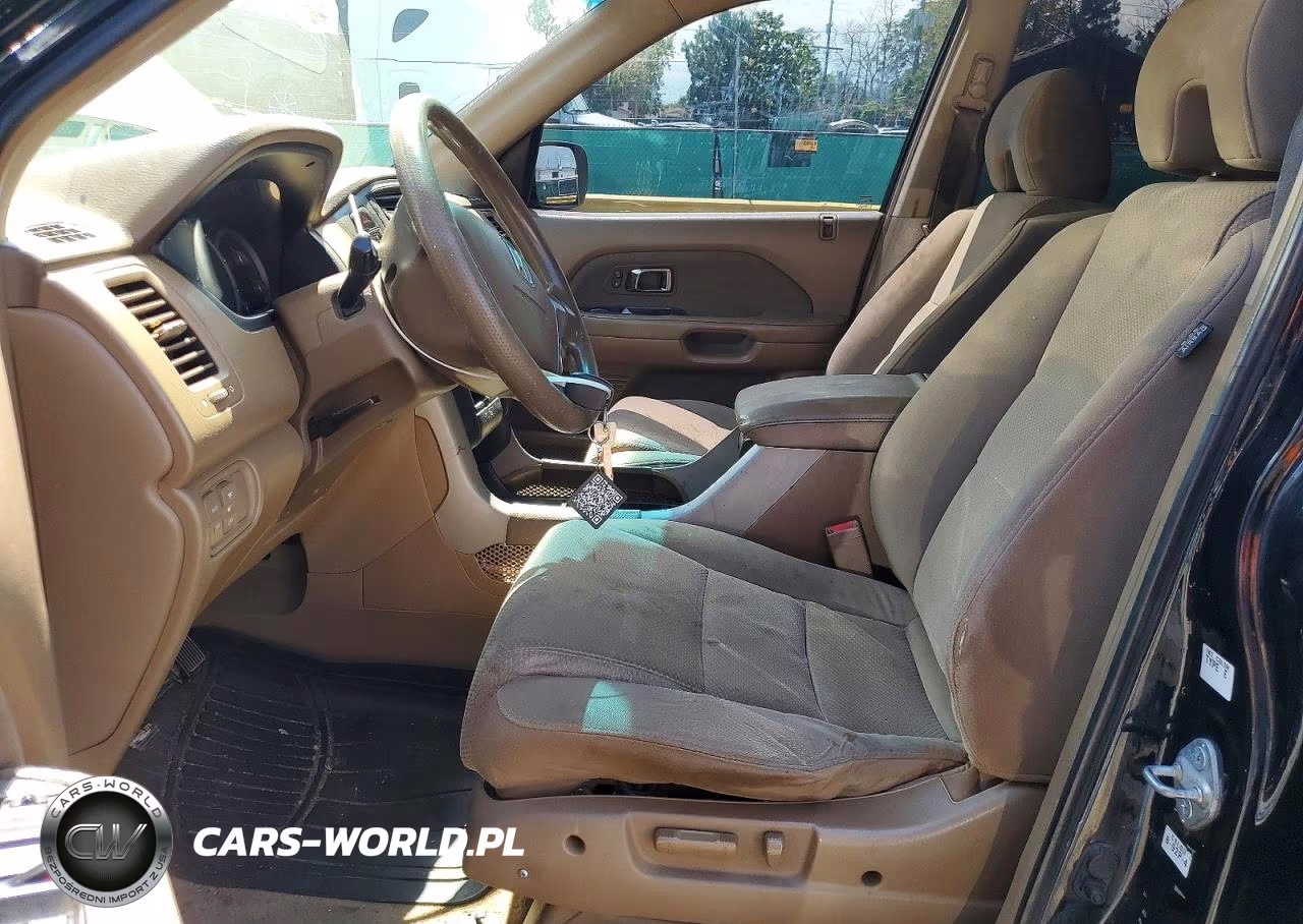2006 Honda Pilot Ex VIN:2HKYF18446H531969 - 7