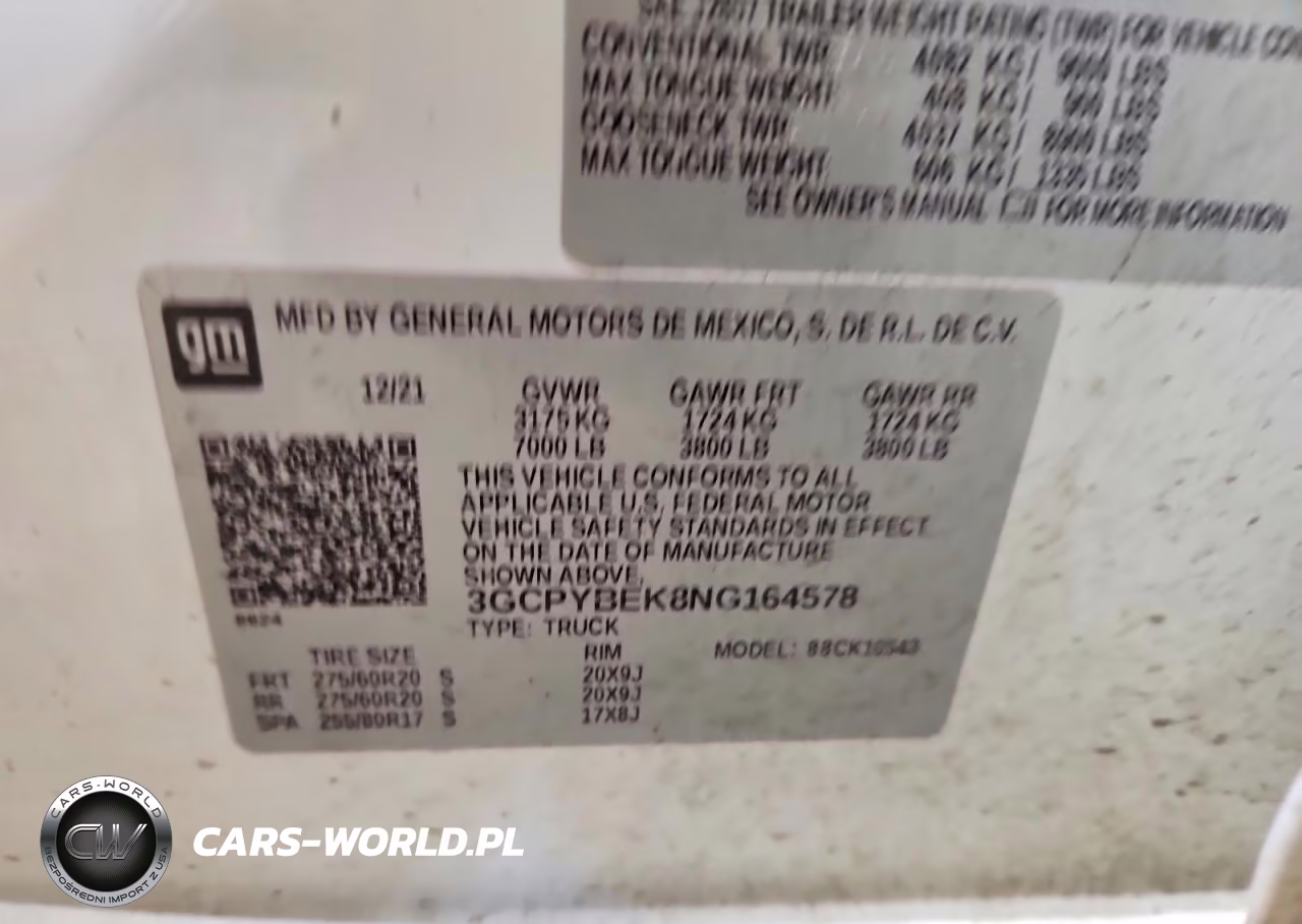 2022 CHEVROLET SILVERADO LTD K1500 CUSTOM VIN:3GCPYBEK8NG164578 - 12