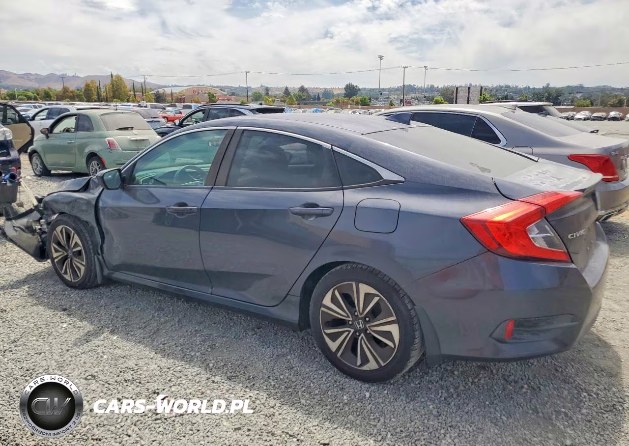2017 Honda Civic Ex VIN:2HGFC1F33HH642827 - 2