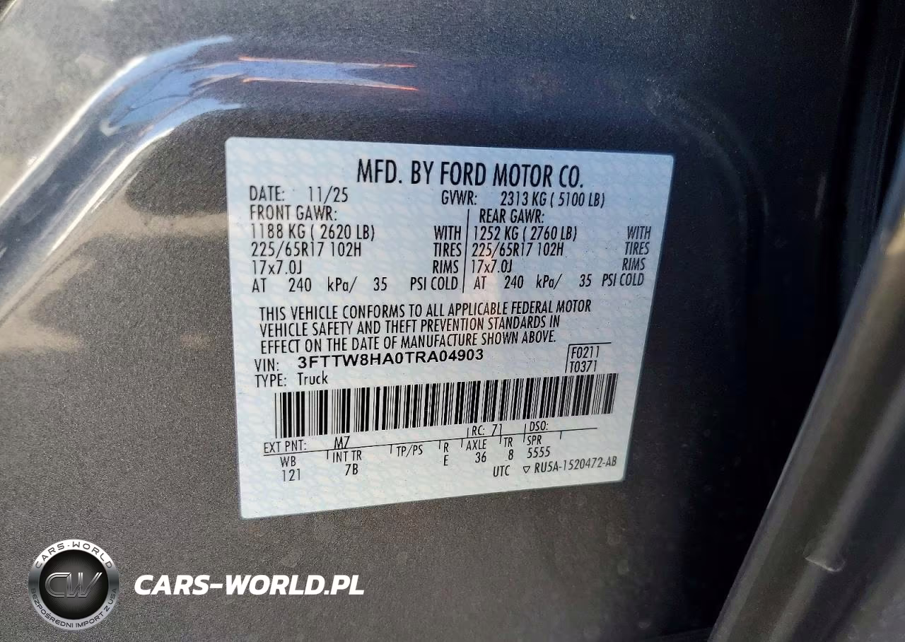2026 Ford Maverick Xlt VIN:3FTTW8HA0TRA04903 - 13