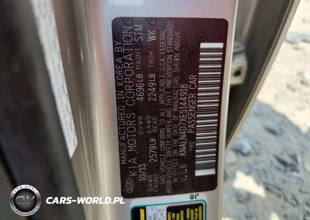 2014 Kia Cadenza Premium VIN:KNALN4D7XE5144918 - 12