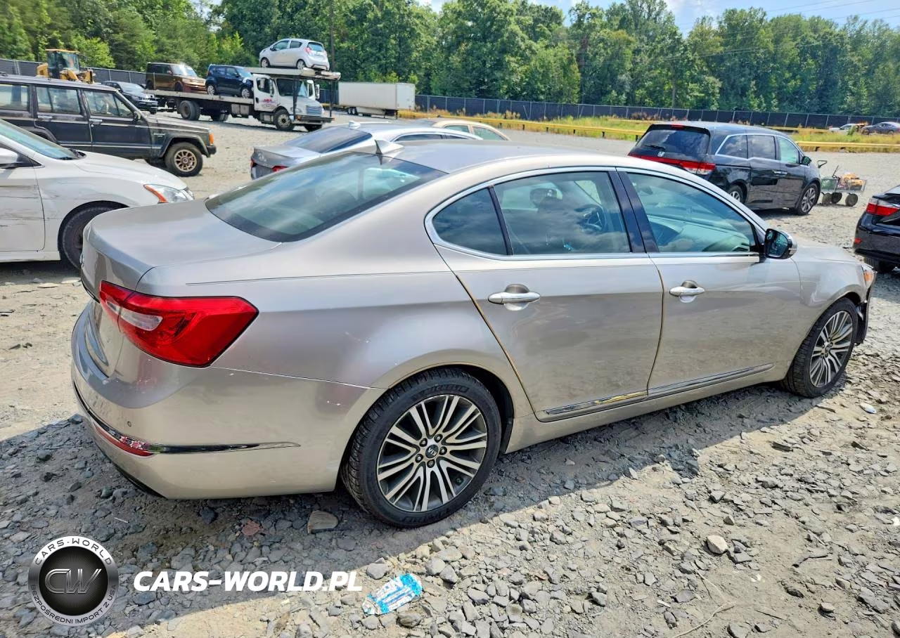 2014 Kia Cadenza Premium VIN:KNALN4D7XE5144918 - 3