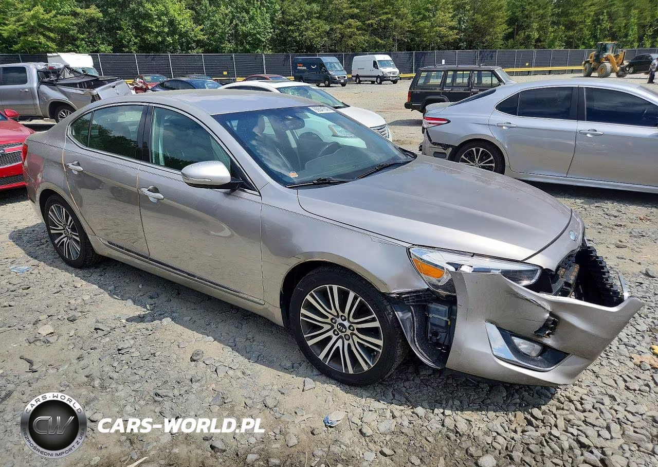 2014 Kia Cadenza Premium VIN:KNALN4D7XE5144918 - 4