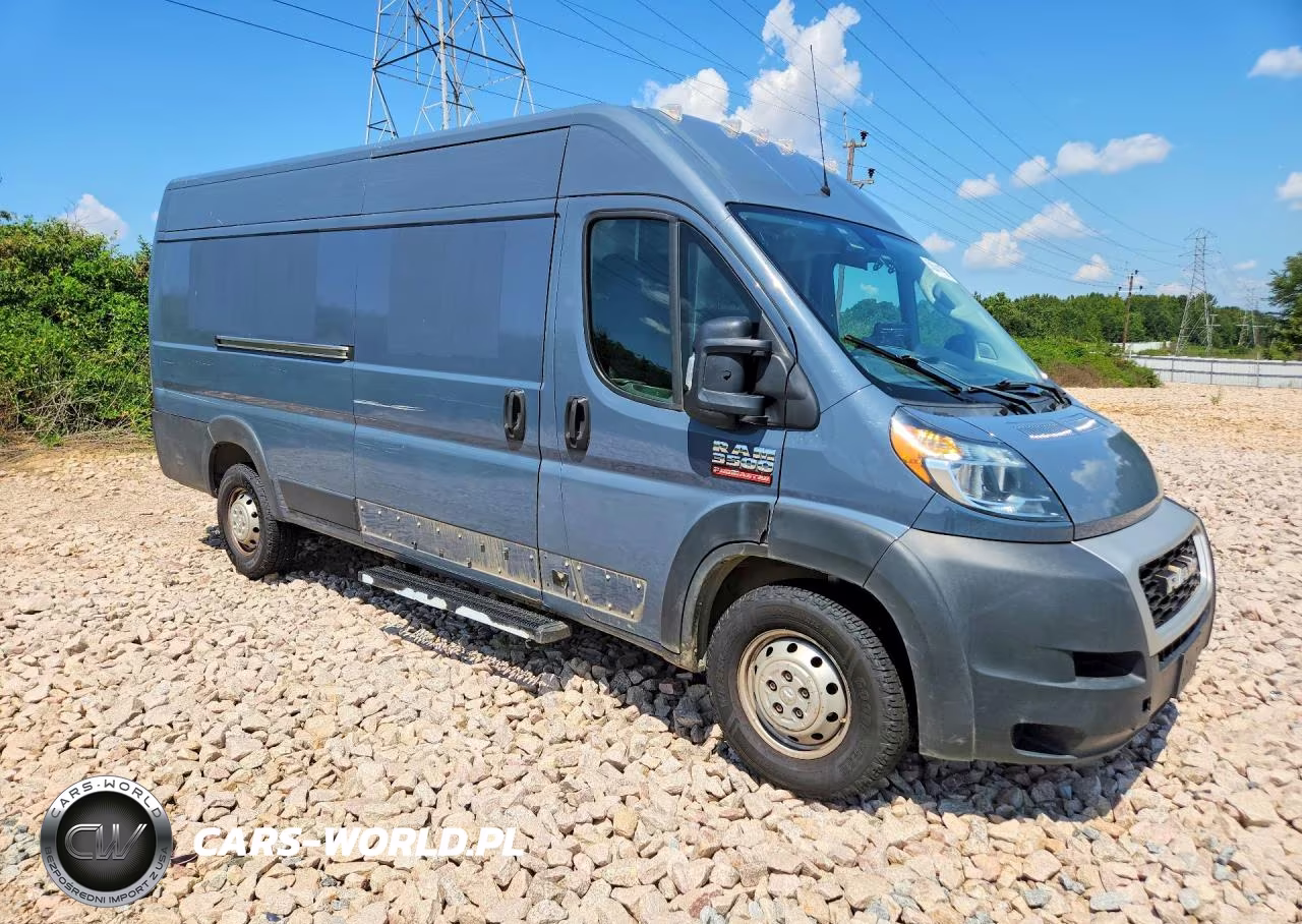 2021 Ram Promaster 3500 Delivery Van VIN:3C6FRVJG4ME501597 - 4