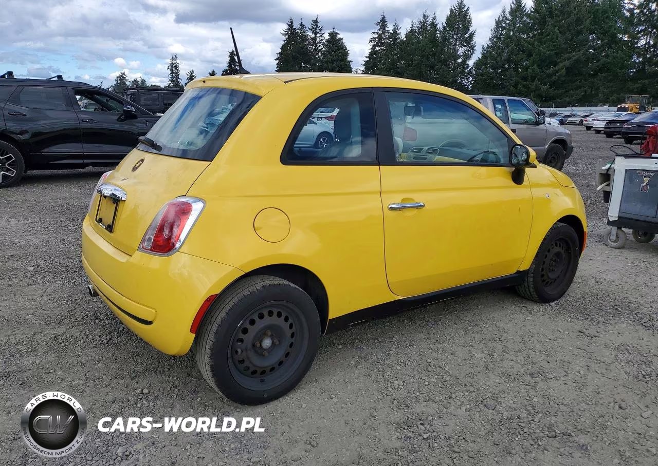 2012 Fiat 500 Pop VIN:3C3CFFAR1CT383728 - 3