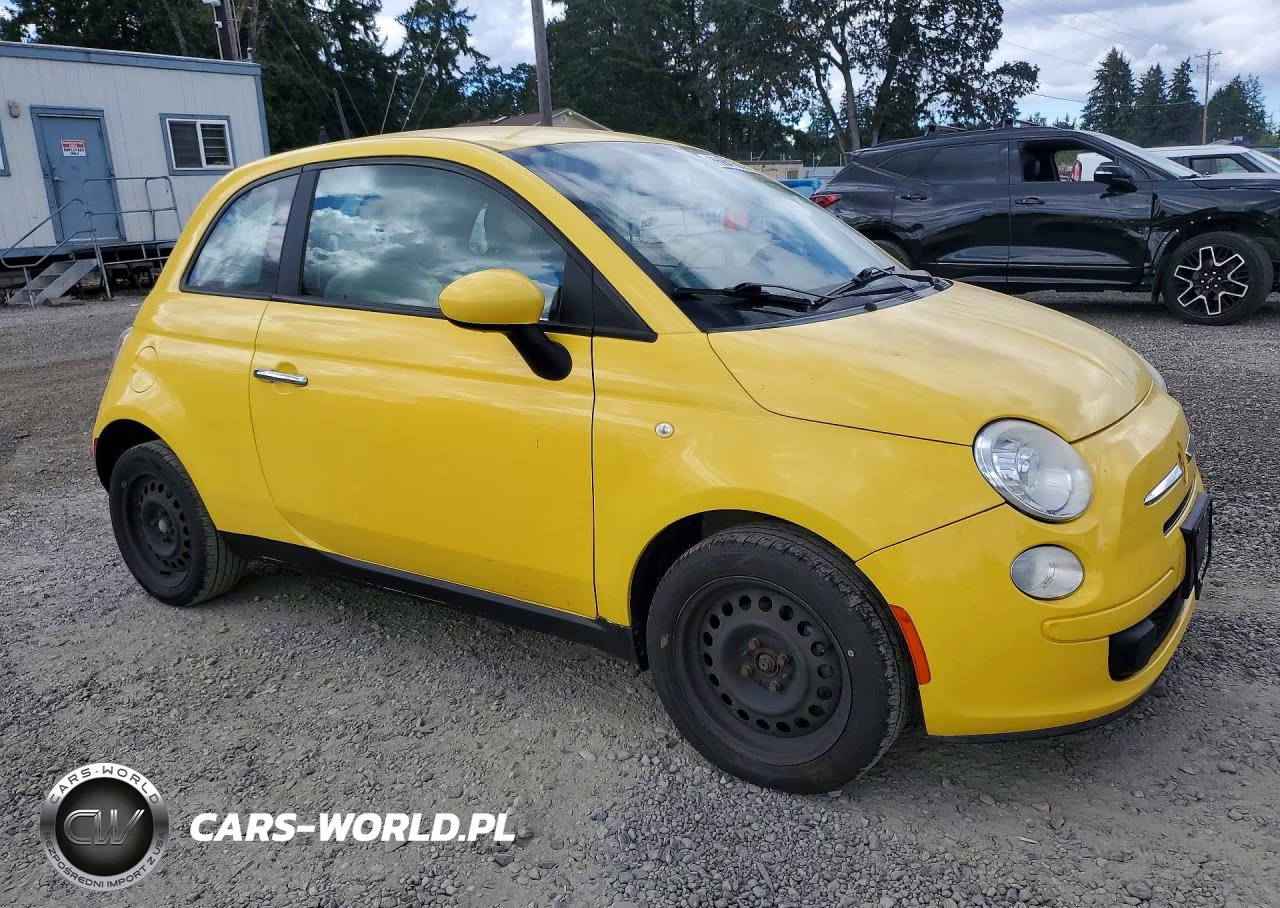 2012 Fiat 500 Pop VIN:3C3CFFAR1CT383728 - 4