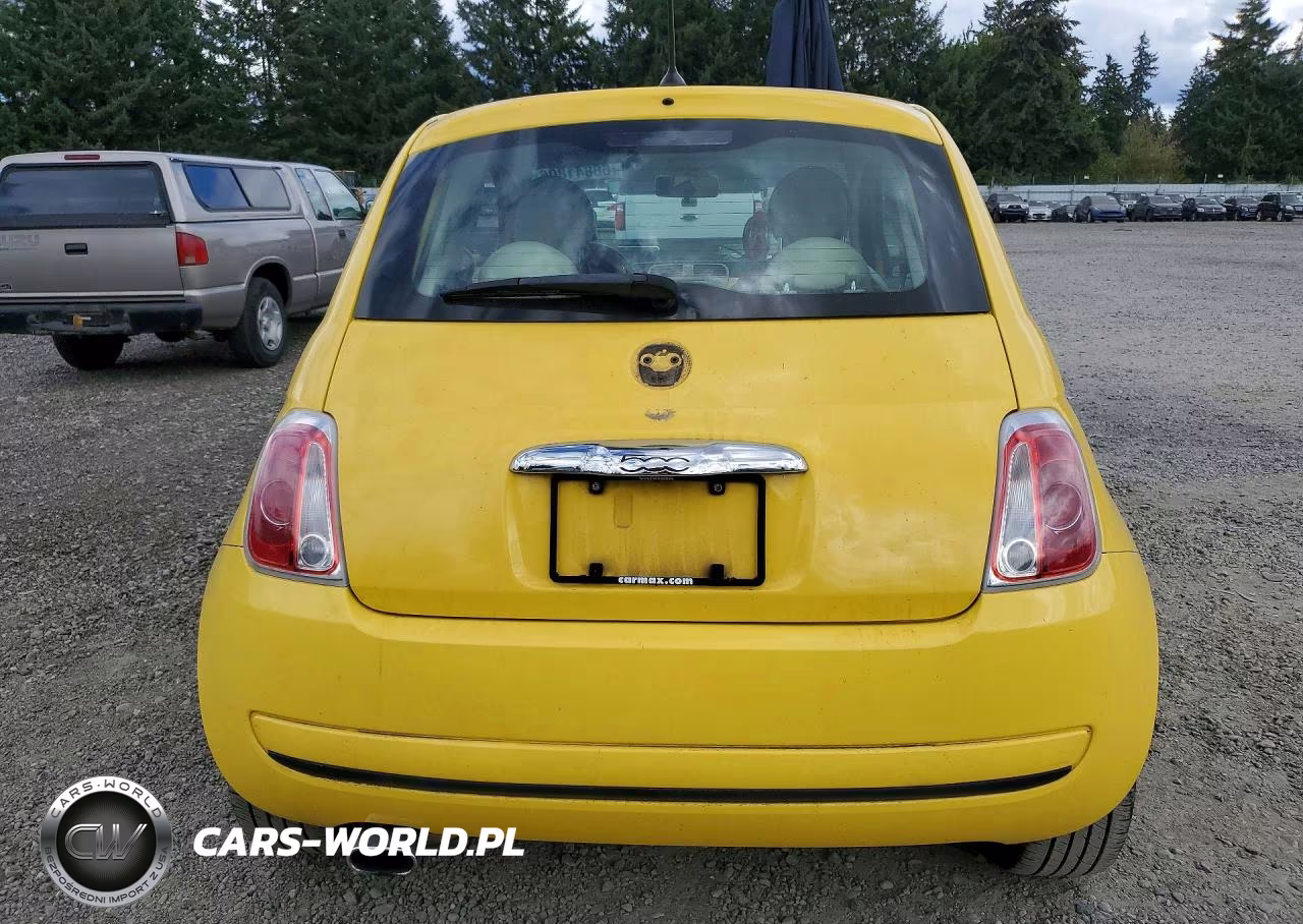 2012 Fiat 500 Pop VIN:3C3CFFAR1CT383728 - 6