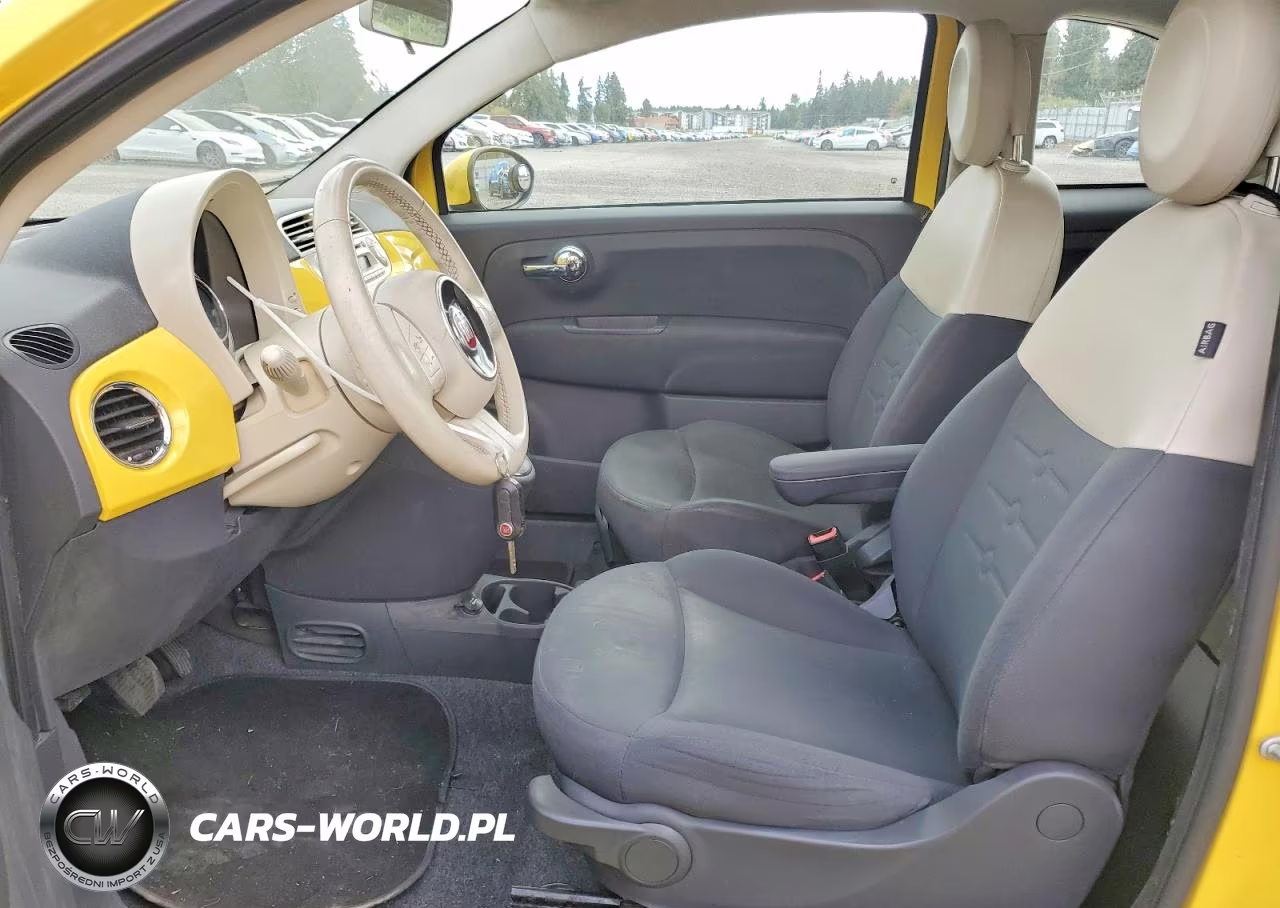 2012 Fiat 500 Pop VIN:3C3CFFAR1CT383728 - 7