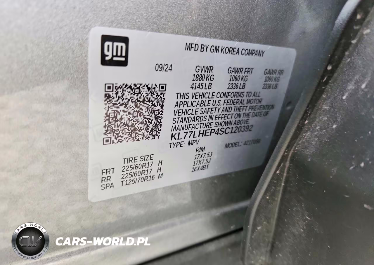 2025 Chevrolet Trax 1Lt VIN:KL77LHEP4SC120392 - 13