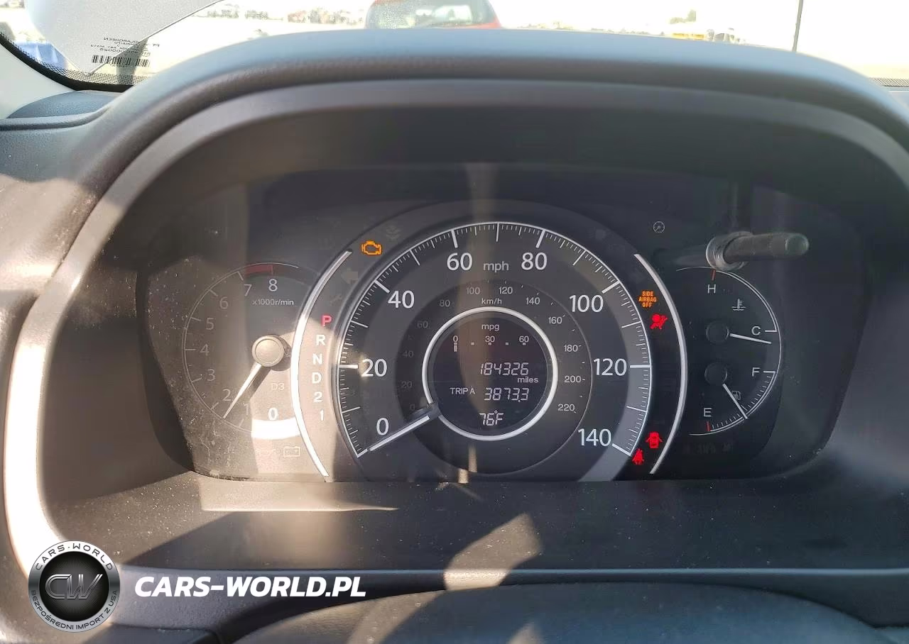 2012 Honda Cr-V Exl VIN:5J6RM4H71CL004009 - 9