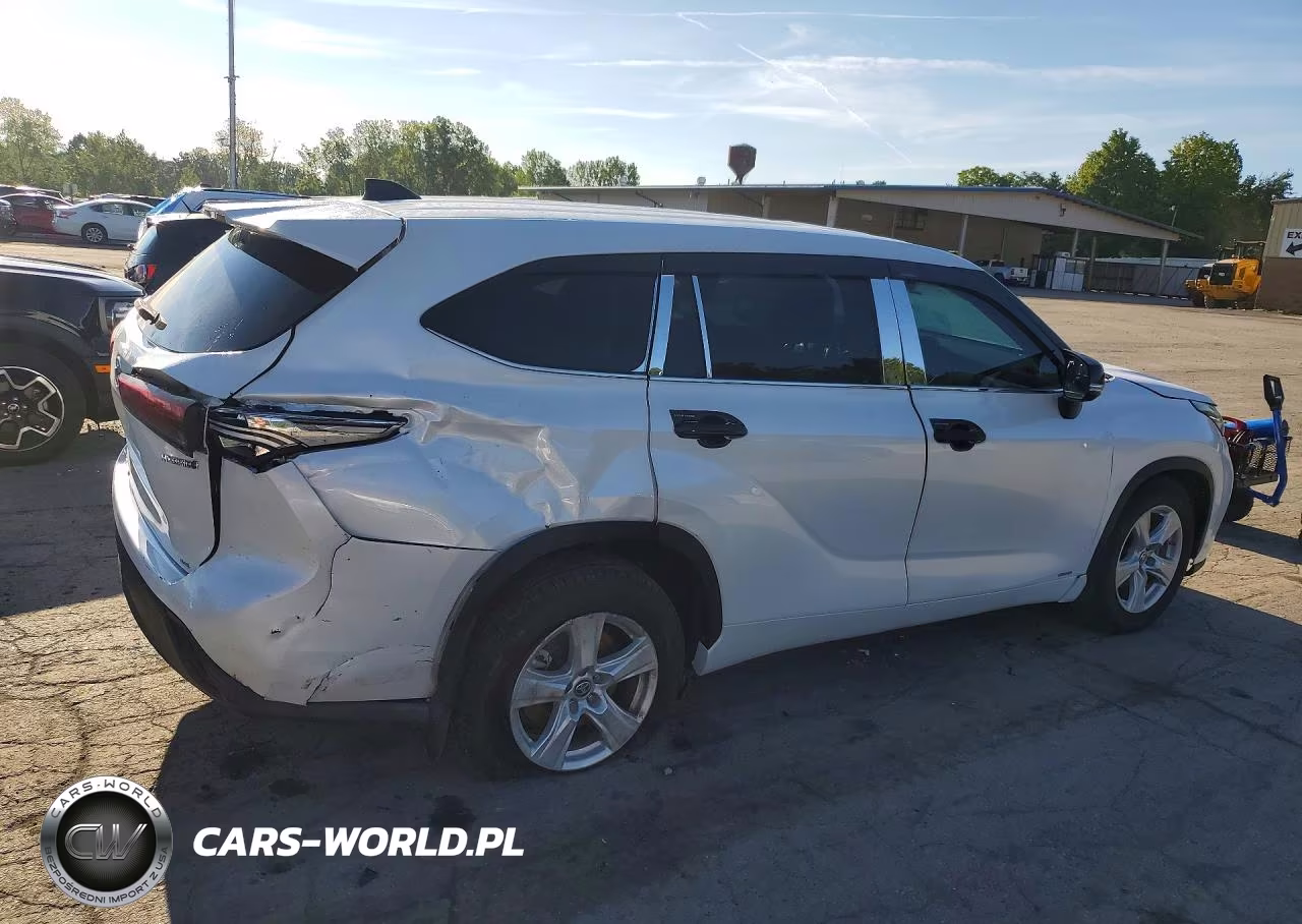 2023 Toyota Highlander Hybrid Le VIN:5TDBBRCH7PS106753 - 3