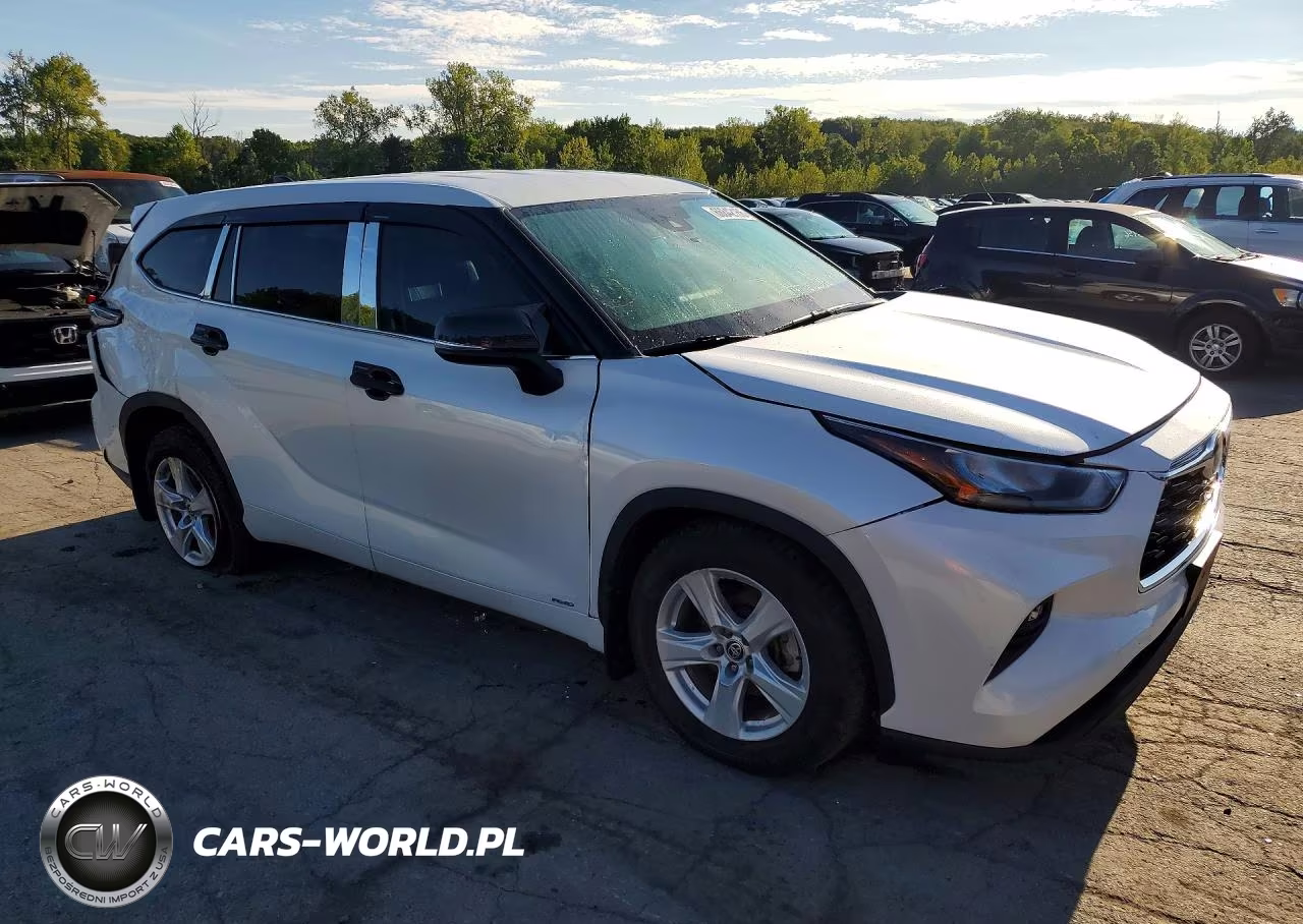 2023 Toyota Highlander Hybrid Le VIN:5TDBBRCH7PS106753 - 4