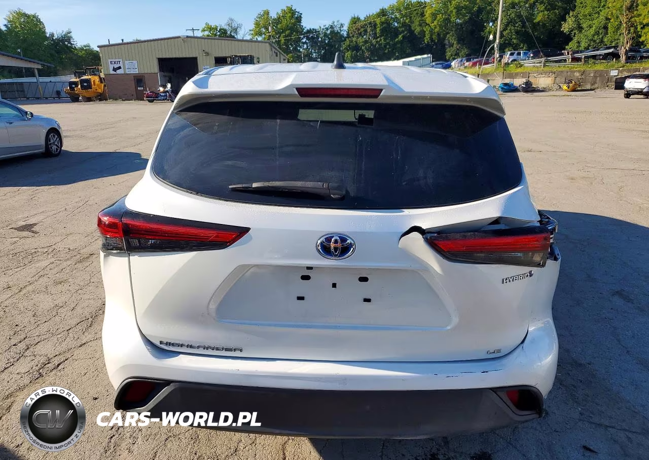 2023 Toyota Highlander Hybrid Le VIN:5TDBBRCH7PS106753 - 6