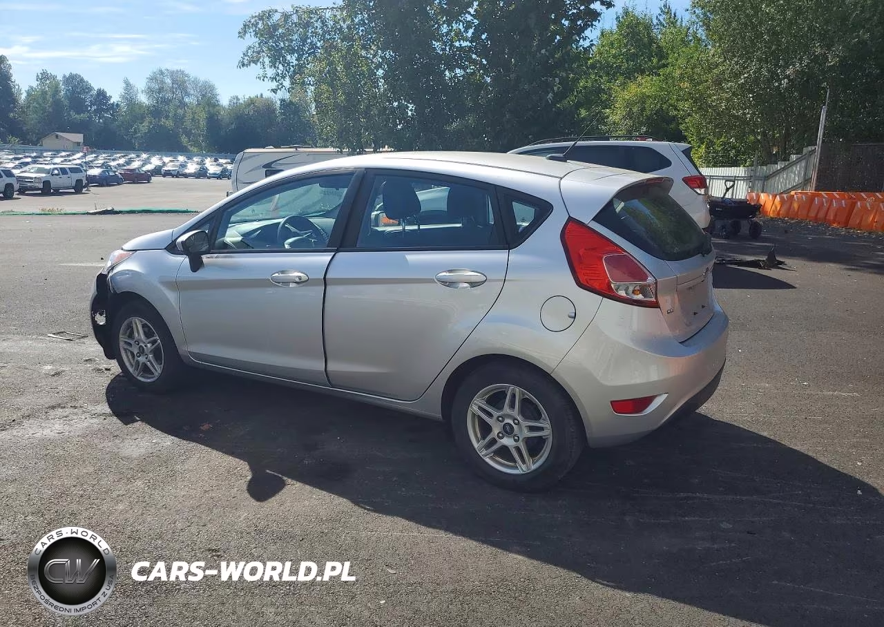 2019 Ford Fiesta Se VIN:3FADP4EJ5KM166252 - 2