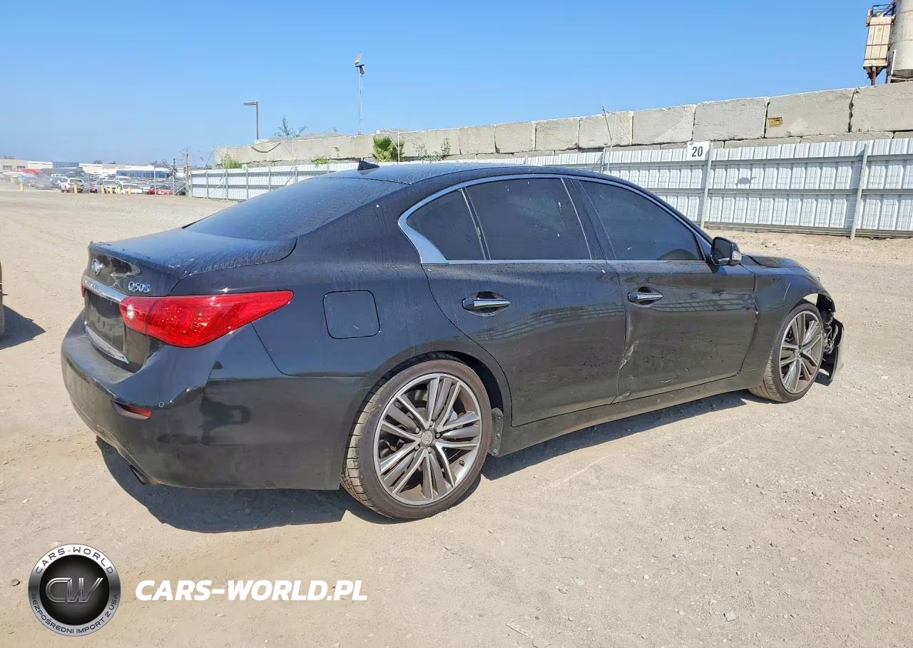 2014 Infiniti Q50 Hybrid Sport VIN:JN1AV7AP3EM691781 - 3