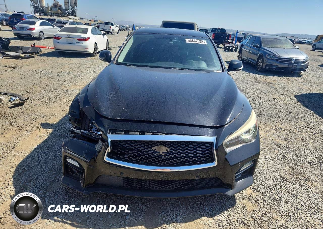 2014 Infiniti Q50 Hybrid Sport VIN:JN1AV7AP3EM691781 - 5