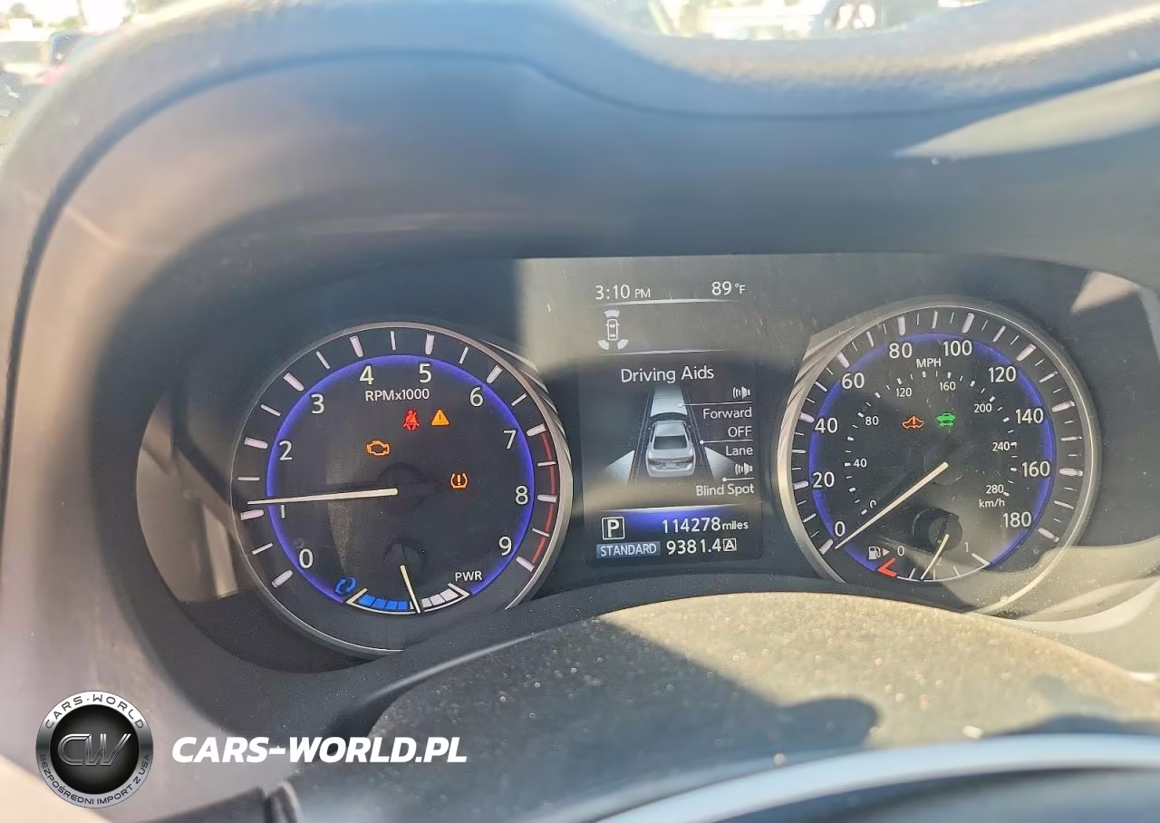 2014 Infiniti Q50 Hybrid Sport VIN:JN1AV7AP3EM691781 - 9