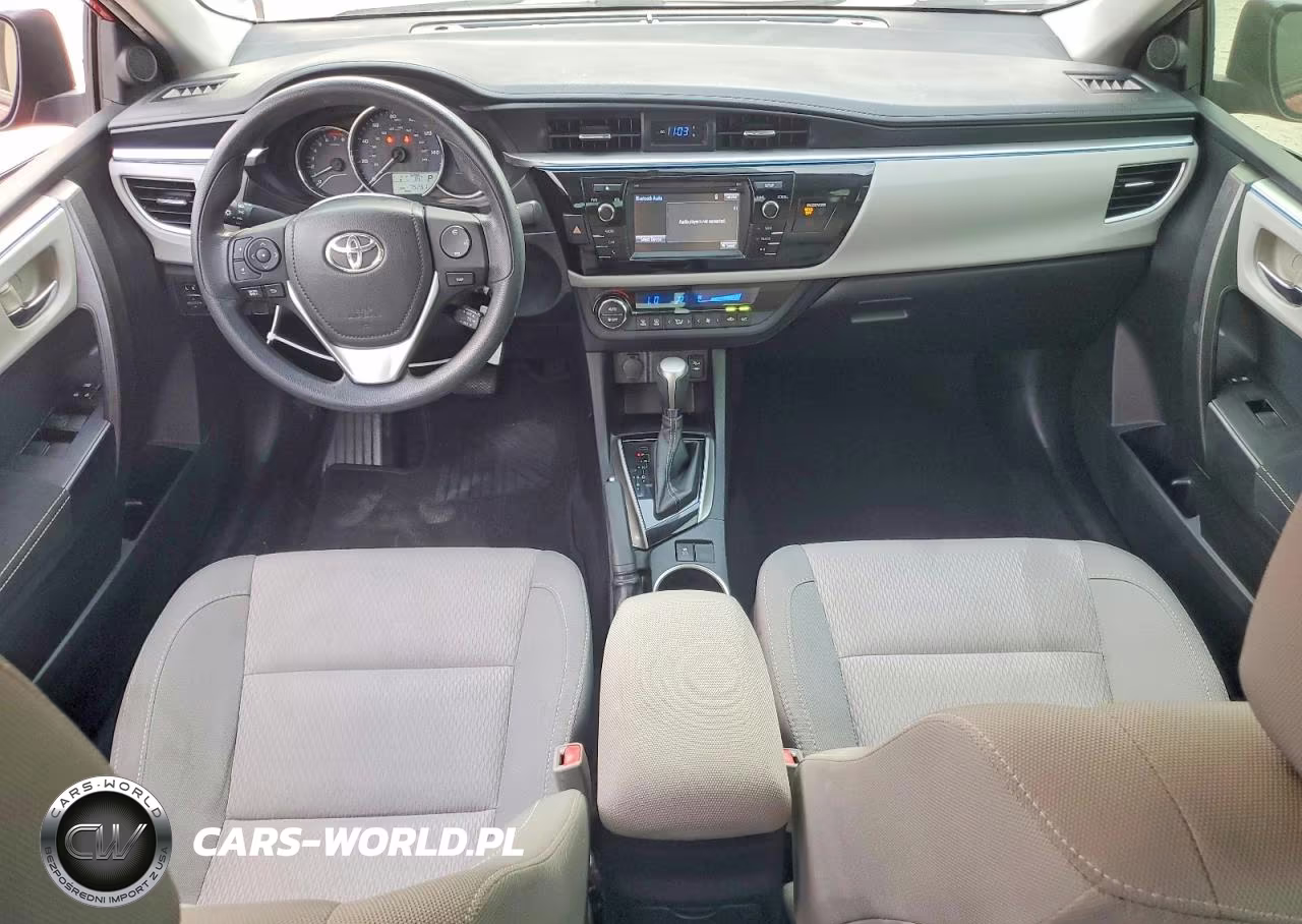 2015 Toyota Corolla L L VIN:2T1BURHE5FC389721 - 8