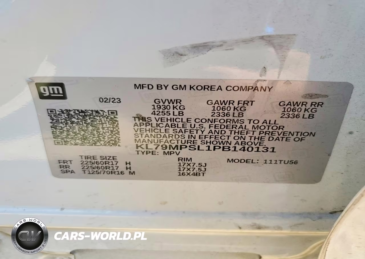 2023 Chevrolet Trailblazer Lt VIN:KL79MPSL1PB140131 - 12