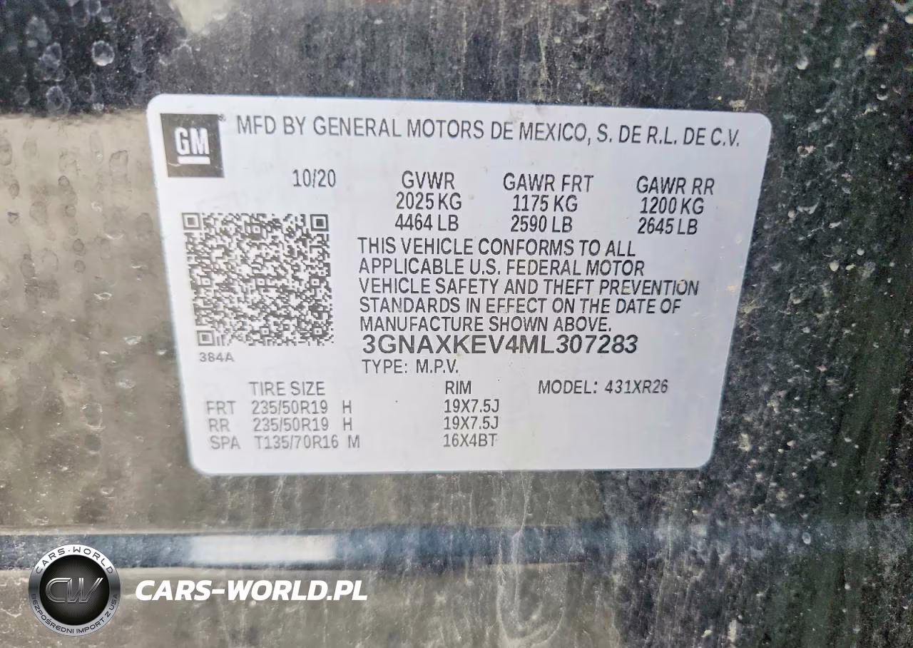 2021 Chevrolet Equinox Lt VIN:3GNAXKEV4ML307283 - 12