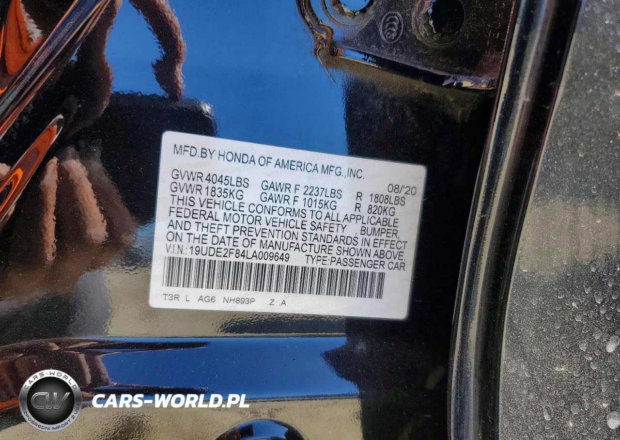 2020 Acura Ilx Premium A-Spec VIN:19UDE2F84LA009649 - 13