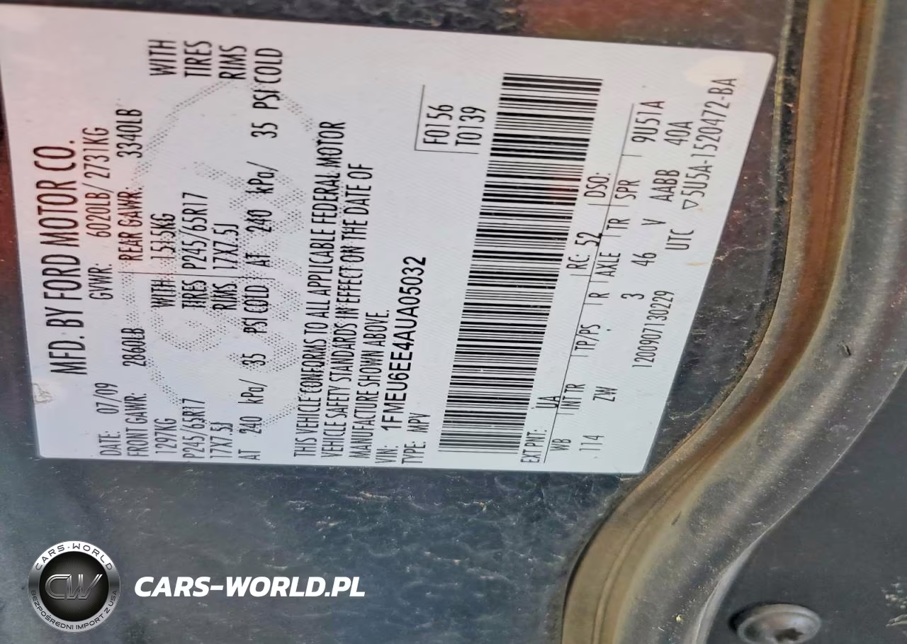 2010 Ford Explorer Eddie Bauer VIN:1FMEU6EE4AUA05032 - 13