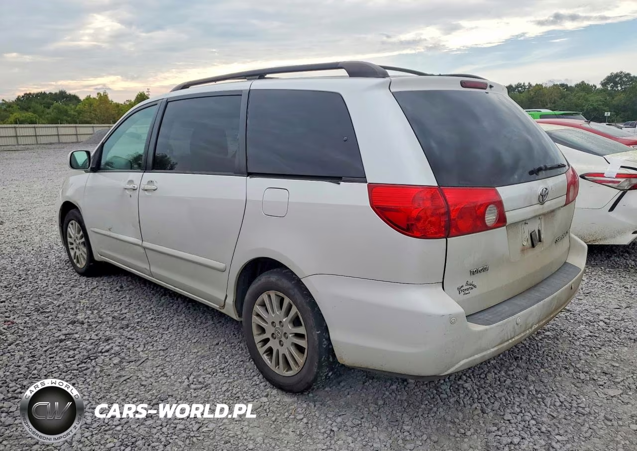 2008 Toyota Sienna Xle VIN:5TDZK22C48S134278 - 2