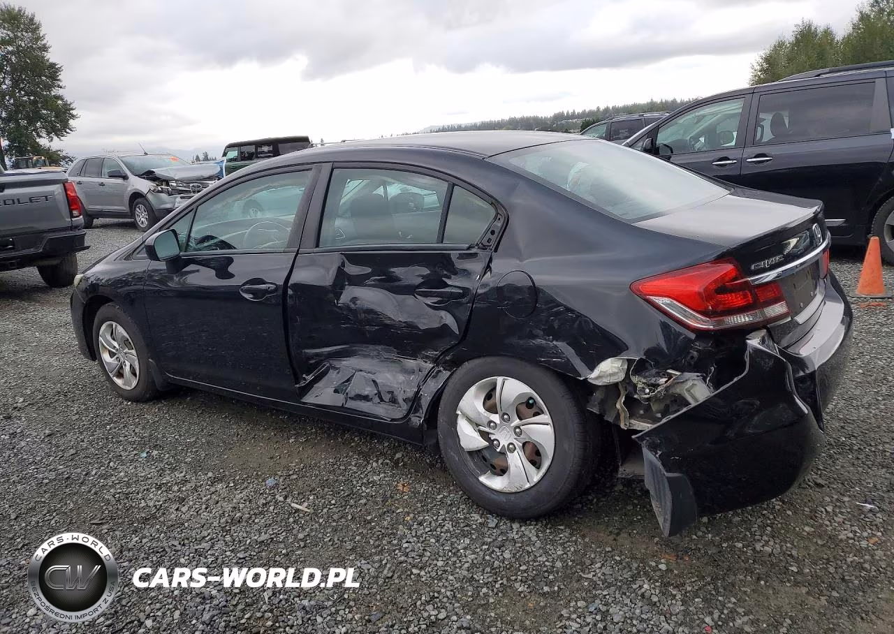 2014 Honda Civic Lx VIN:19XFB2F56EE225945 - 2