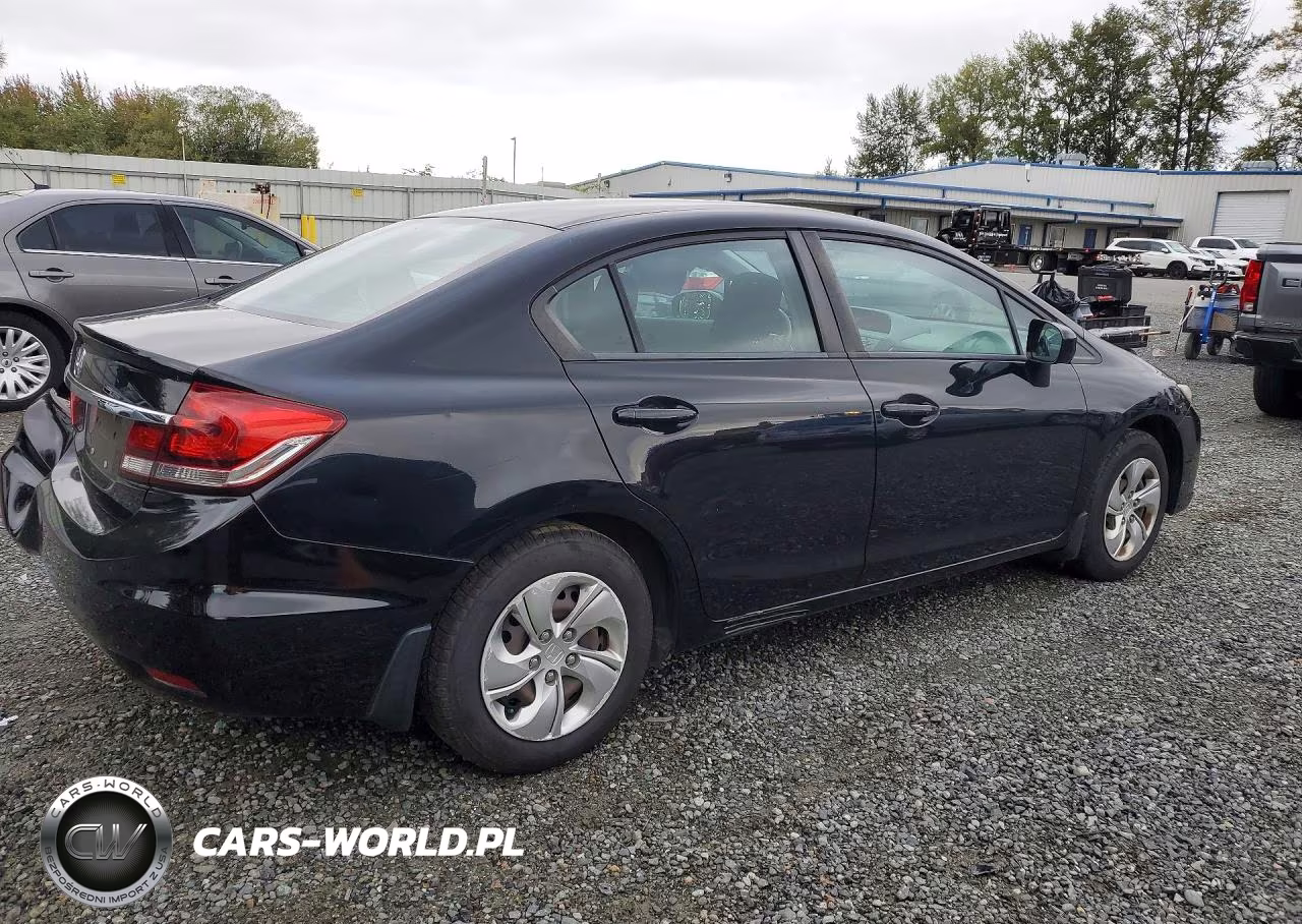 2014 Honda Civic Lx VIN:19XFB2F56EE225945 - 3