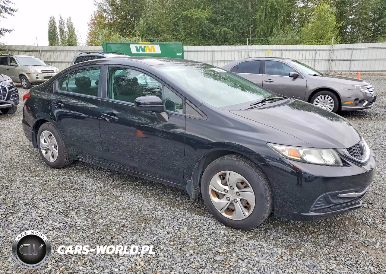 2014 Honda Civic Lx VIN:19XFB2F56EE225945 - 4