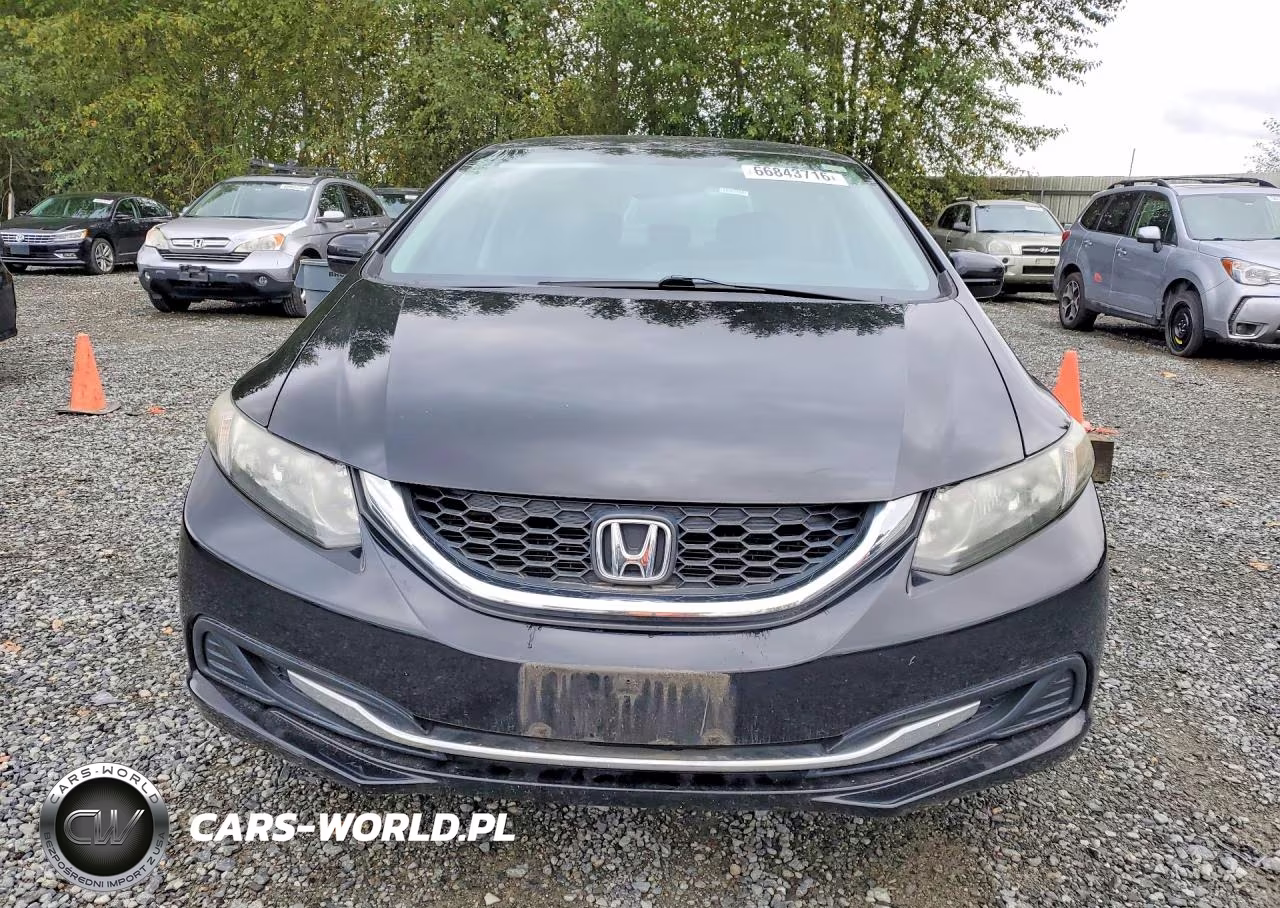 2014 Honda Civic Lx VIN:19XFB2F56EE225945 - 5