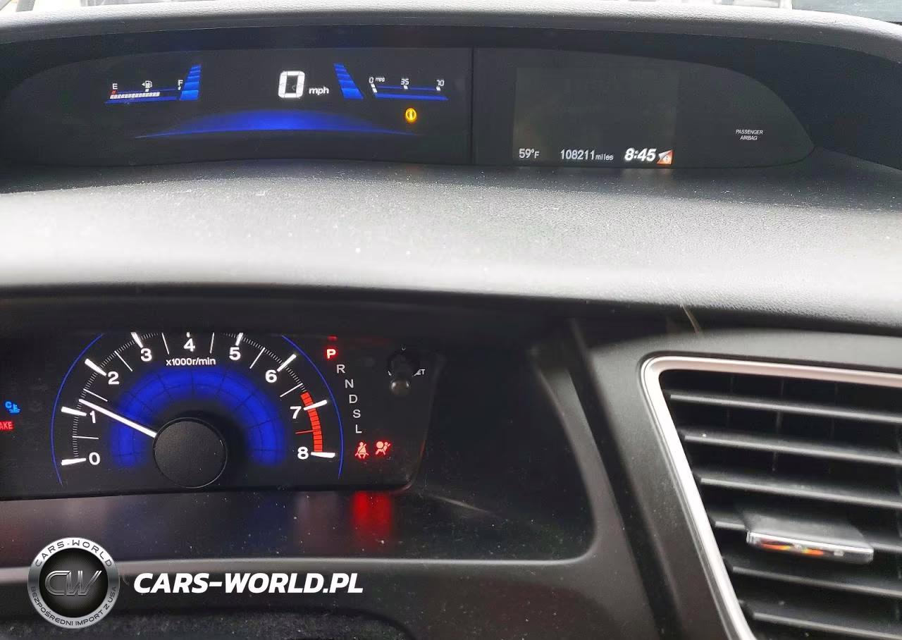 2014 Honda Civic Lx VIN:19XFB2F56EE225945 - 9