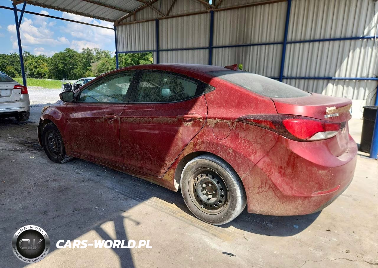 2016 Hyundai Elantra Se VIN:5NPDH4AE1GH793642 - 2