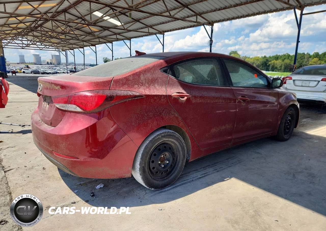 2016 Hyundai Elantra Se VIN:5NPDH4AE1GH793642 - 3