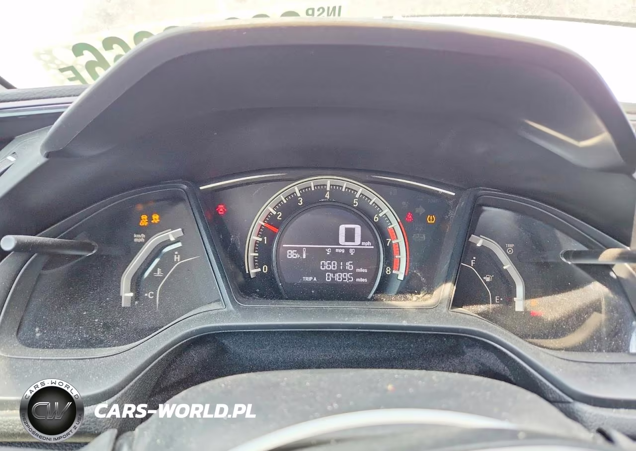 2018 Honda Civic Sport VIN:SHHFK7G42JU203284 - 9
