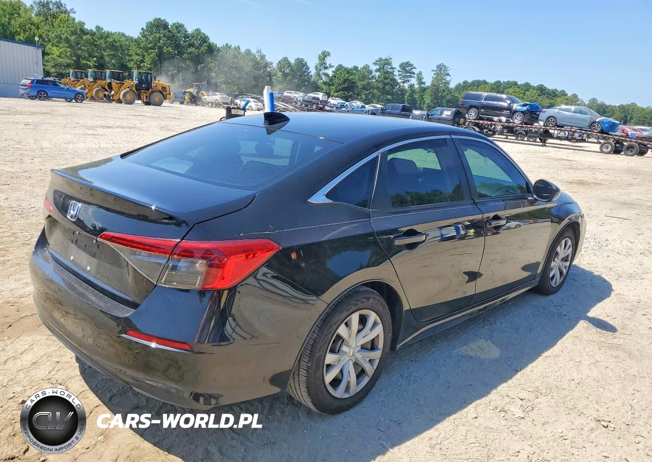2022 Honda Civic Lx VIN:2HGFE2F26NH528565 - 3