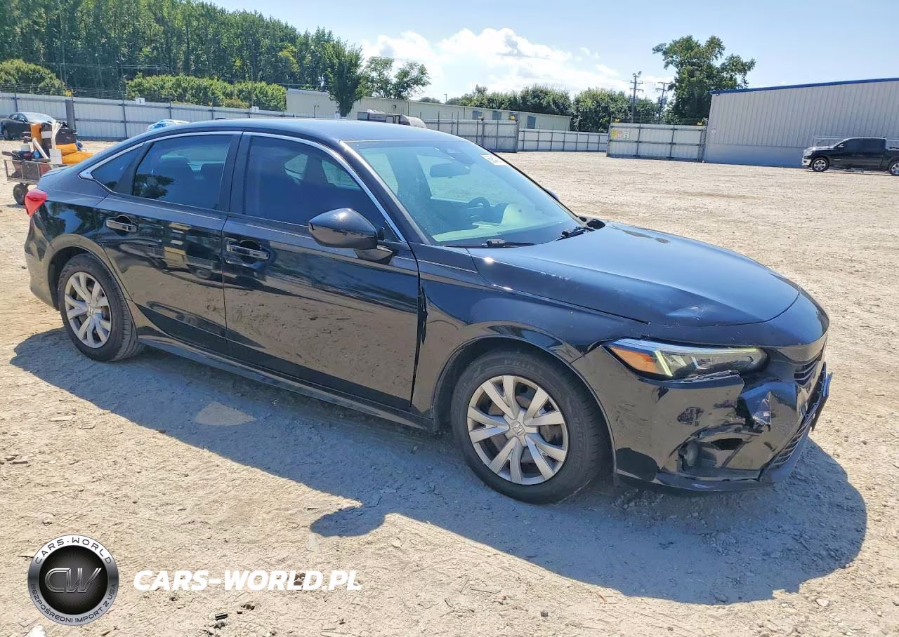 2022 Honda Civic Lx VIN:2HGFE2F26NH528565 - 4