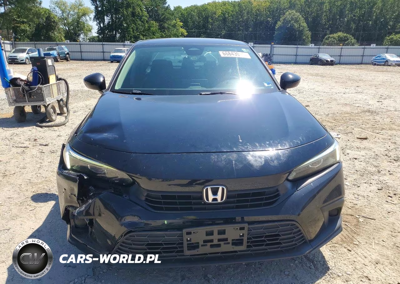 2022 Honda Civic Lx VIN:2HGFE2F26NH528565 - 5