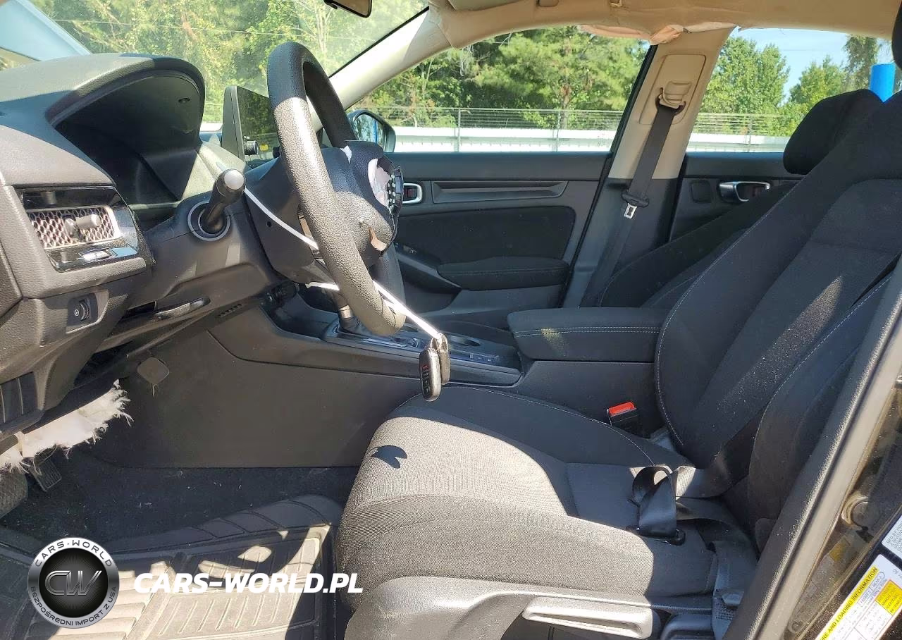 2022 Honda Civic Lx VIN:2HGFE2F26NH528565 - 7