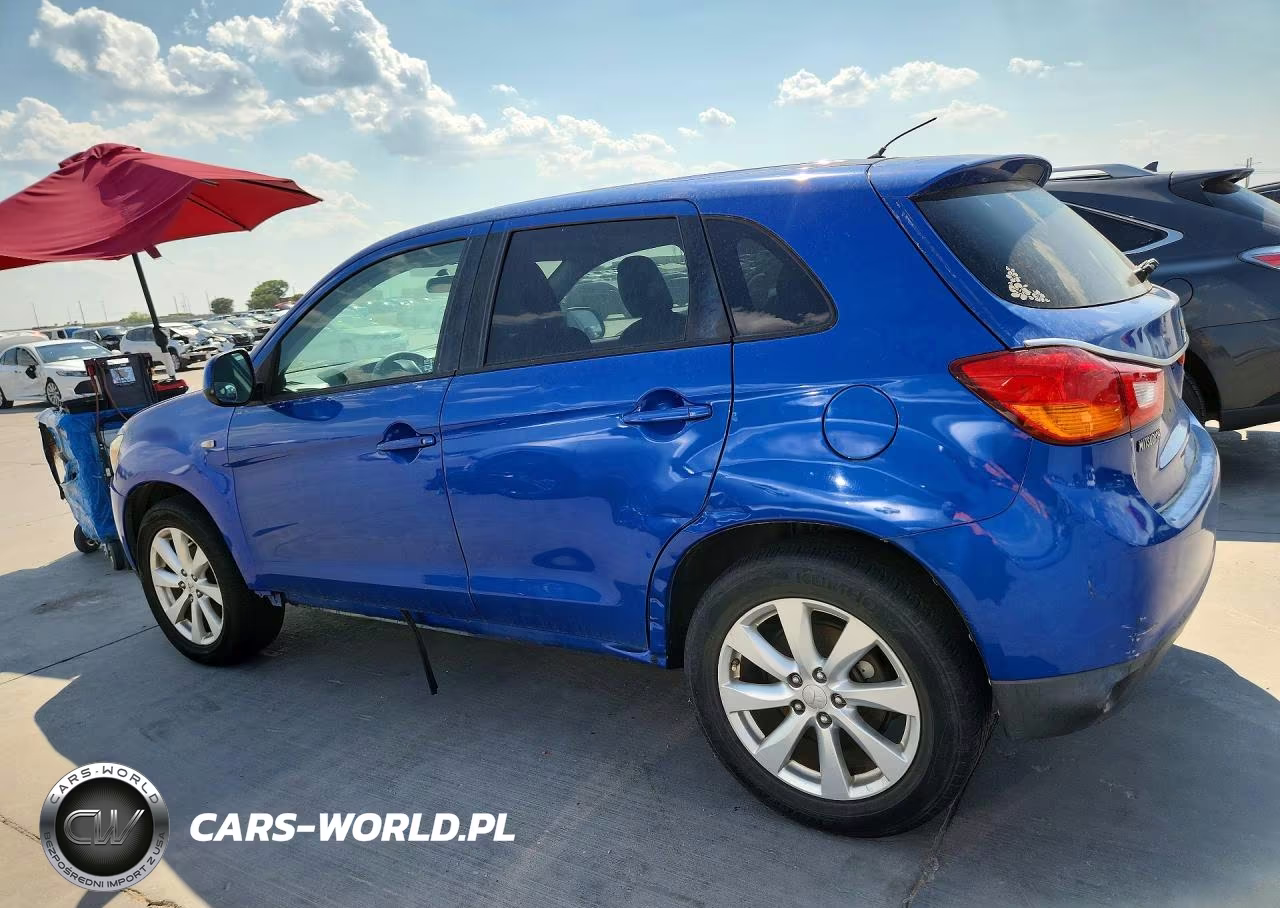2015 Mitsubishi Outlander Sport Es VIN:4A4AP3AU9FE033442 - 2