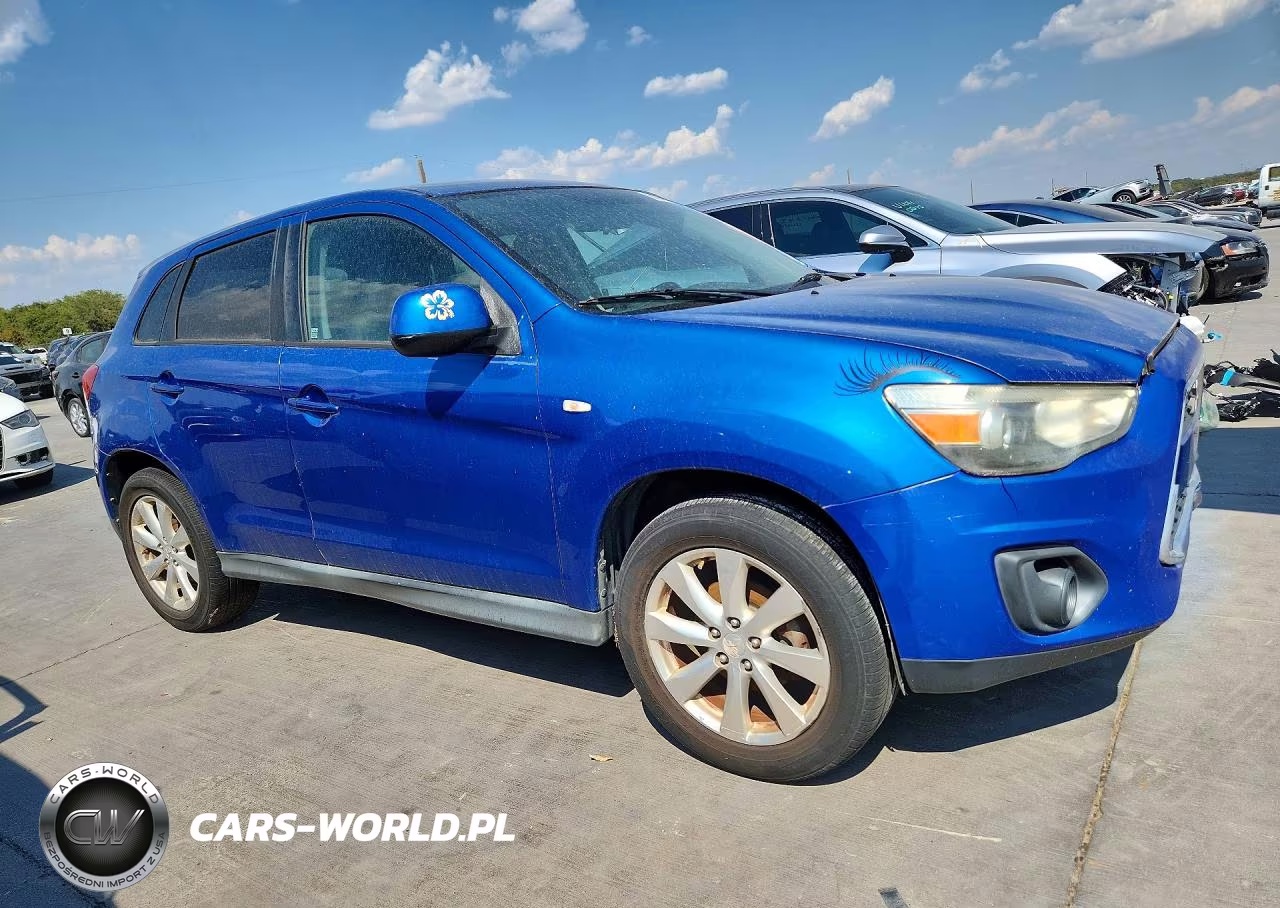 2015 Mitsubishi Outlander Sport Es VIN:4A4AP3AU9FE033442 - 4